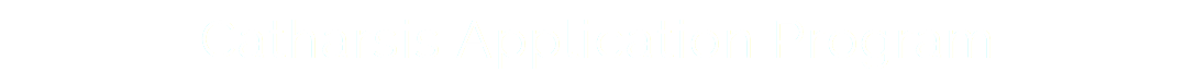 Catharsis Application Program