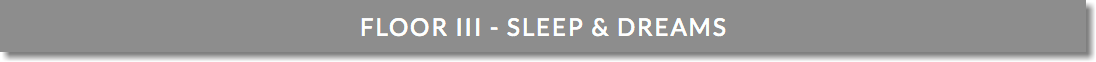 FLOOR III - SLEEP & DReAMS